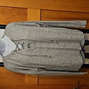 Maurices long sleeve throw over